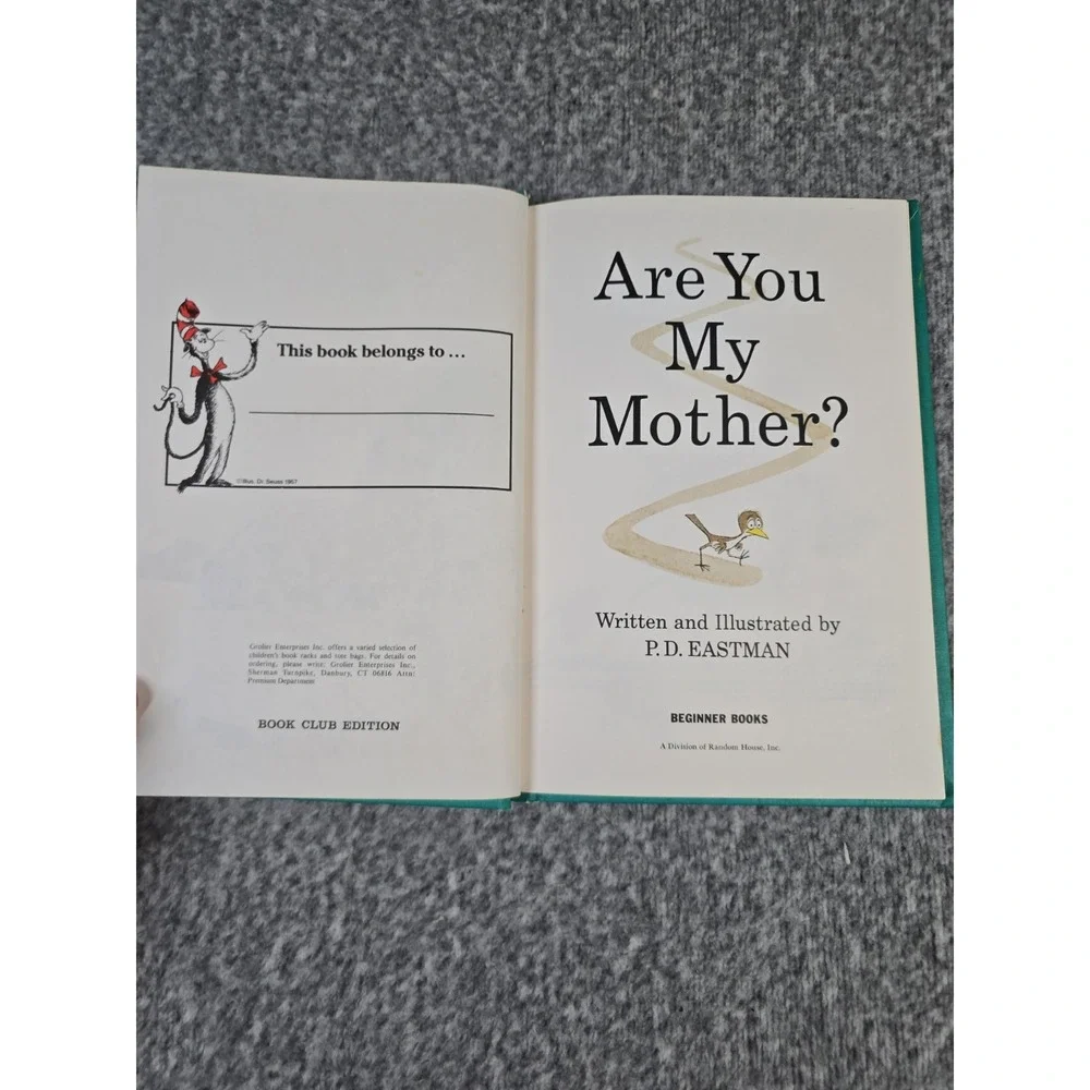 Dr. SEUSS - ARE YOU MY MOTHER? - I CAN READ IT ALL BY MYSELF - 1988